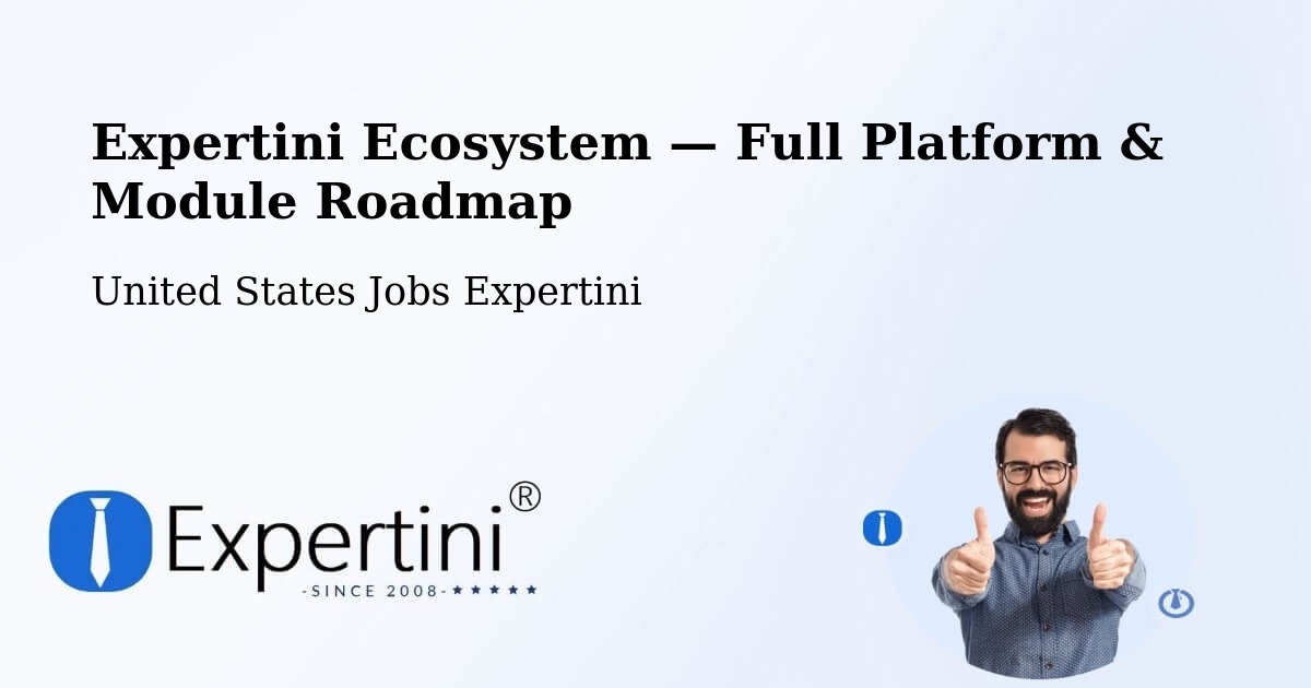 Expertini Ecosystem — Full Platform & Module Roadmap – Bellevue